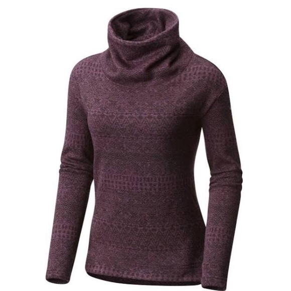 Columbia Purple Funnel Neck Pull Over Sweater NWOT - Picture 6 of 8
